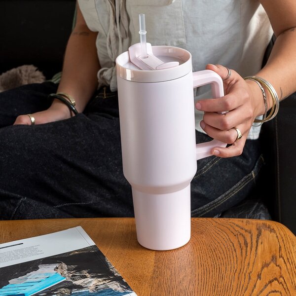 Světle růžová termoska 1,2 l – Rex London