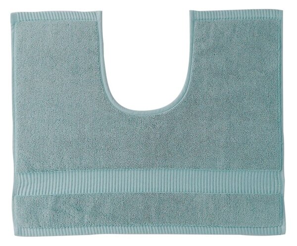 Koupelnová předložka s optickým vzorem, confort premium modrošedá WC 50x40 cm