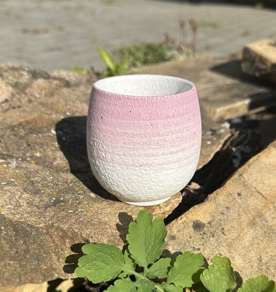 Penerini coffee Keramický šálek - Tea cup Kulatý - Purple 160 ml
