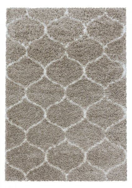 Vopi | Kusový koberec Salsa shaggy 3201 beige - 80 x 150 cm