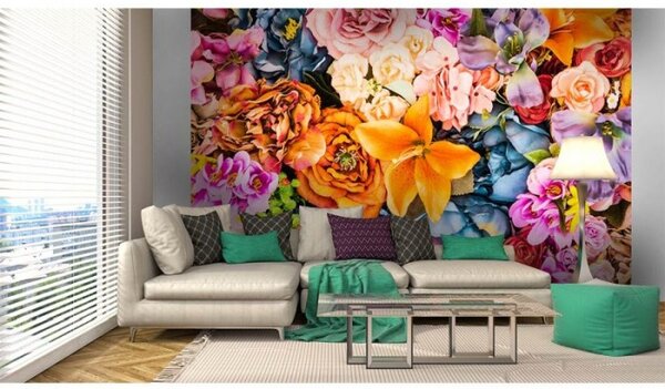 DIMEX | Vliesové fototapety na zeď Sušené květiny MS-5-0143 | 375 x 250 cm| vícebarevné
