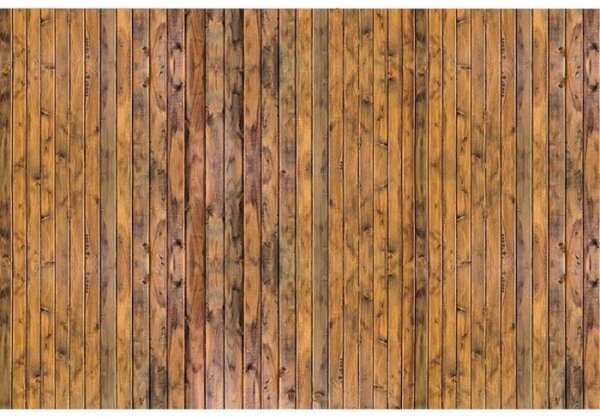 DIMEX | Vliesové fototapety na zeď Dřevěná prkna MS-5-0164 | 375 x 250 cm| hnědá