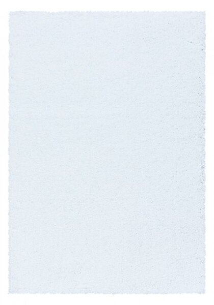 Vopi | Kusový koberec Sydney shaggy 3000 white - Kruh průměr 80 cm