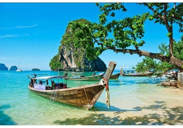 Fototapeta - Thajská loď 375x250 + zdarma lepidlo