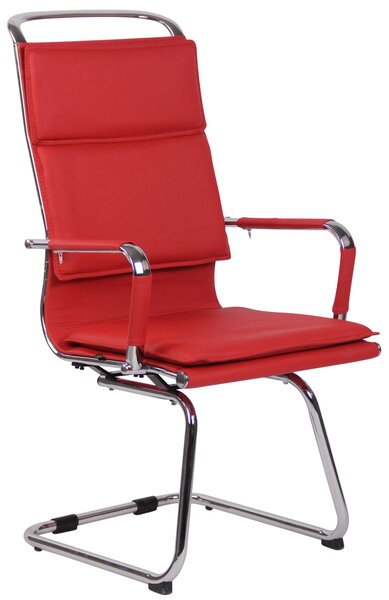 Rokovací konferenční židle Bedford ~ koženka Barva Červená