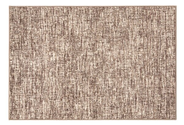 Dekorativní žíhaný koberec hnědošedá 60x110 cm