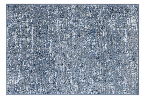 Dekorativní žíhaný koberec modrá 60x110 cm
