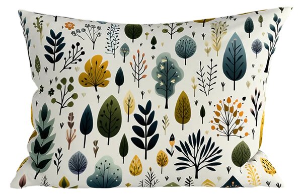 Sada povlečení z polybavlny TREEVELLA POLY zelené + povlak na polštář 50 x 70 cm ZDARMA