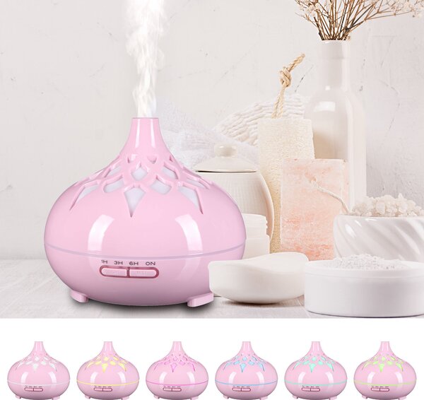 Aroma difuzer Palm růžový lesk 500ml SIXTOL