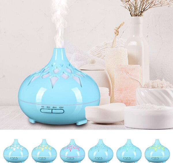 Aroma difuzer Palm modrý lesk 500ml SIXTOL