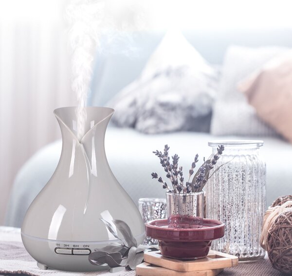 Aroma difuzer Vulcan šedý lesk 350ml SIXTOL