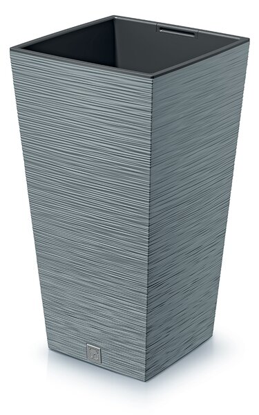 Prosperplast Květináč FURU SQUARE 39,5cm beton šedá