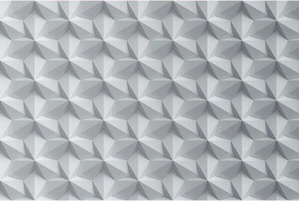 DIMEX | Vliesové fototapety na zeď 3D Moderní ornament MS-5-0300 | 375 x 250 cm| černá, šedá