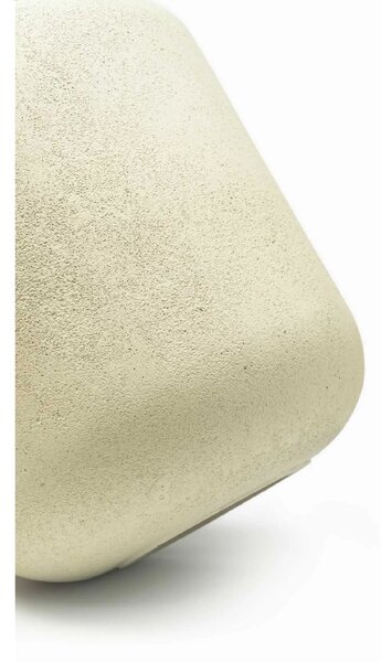 Kulatý květináč CHICO, sklolaminát, průměr 40 x výška 40 cm, krémový