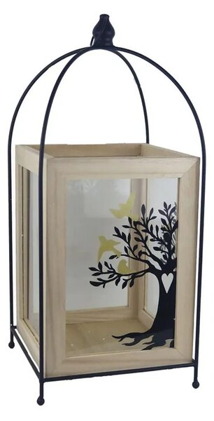 Dekorační lucerna K4543 - 20 × 20 × 48 cm