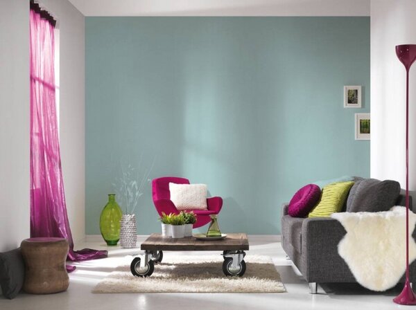 A.S. Création | Vliesová tapeta na zeď Pop Colors 3462-47 | 0,53 x 10,05 m | modrá