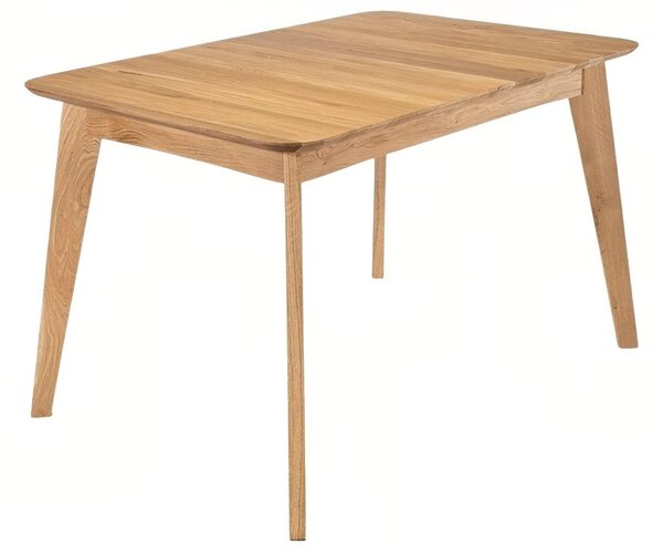 FormWood Dubový rozkládací jídelní stůl Orlando 120/158 x 80 cm