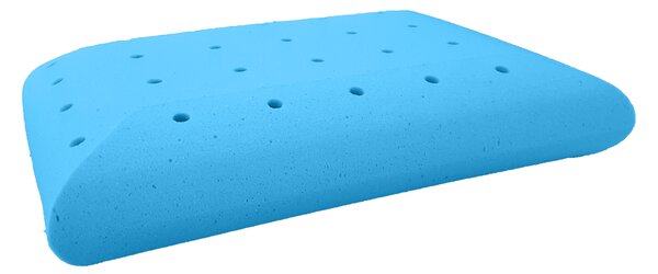 Bazyl.cz 2ks - Polštář z paměťové pěny BLUE ICE 12cm - 40 x 60 cm