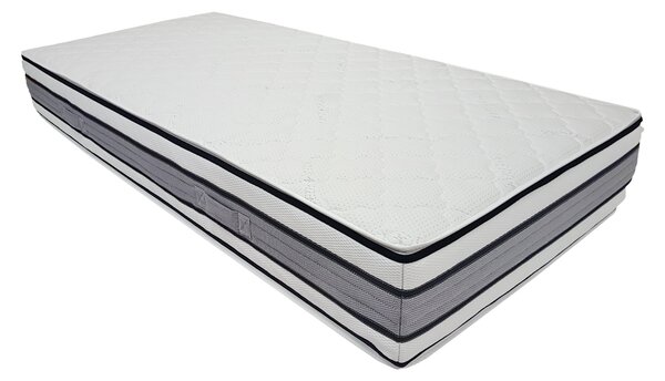 Bazyl.cz Matrace APOLLO 100% přírodní LATEX + KOKOS 7 zón 27cm - 90x200cm AKCE 1+1
