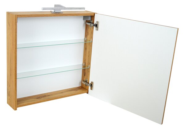 Comodo Zrcadlová skříňka Ideal OW 60 ZS LED-CR s osvětlením Any LED 30 CR, chrom
