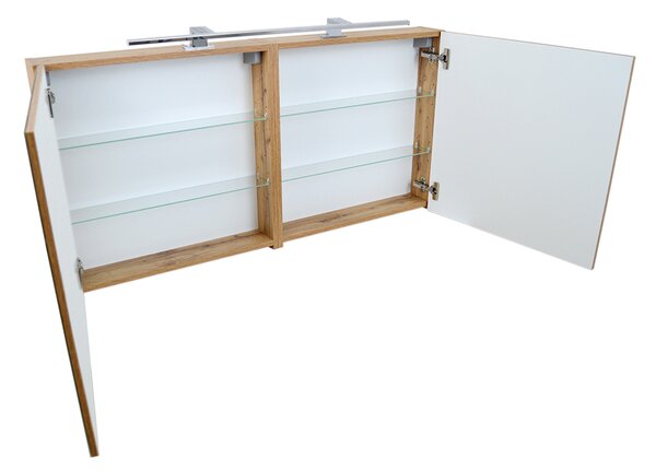 Comodo Zrcadlová skříňka Ideal OW 120 ZS LED-CR s osvětlením Any LED 80 CR, chrom