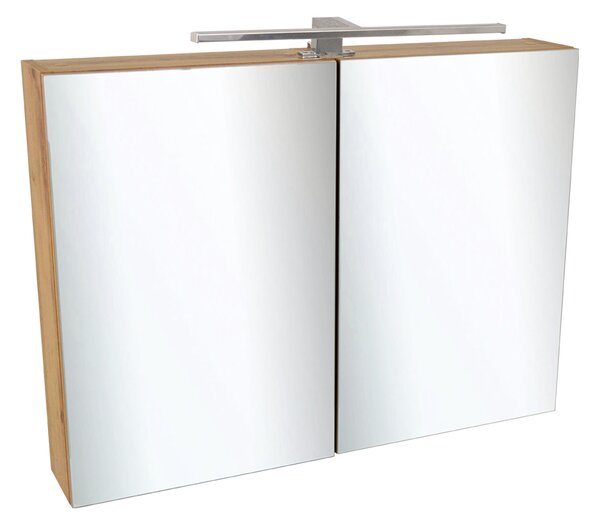 Comodo Zrcadlová skříňka Ideal OW 80 ZS LED-CR s osvětlením Any LED 50 CR, chrom