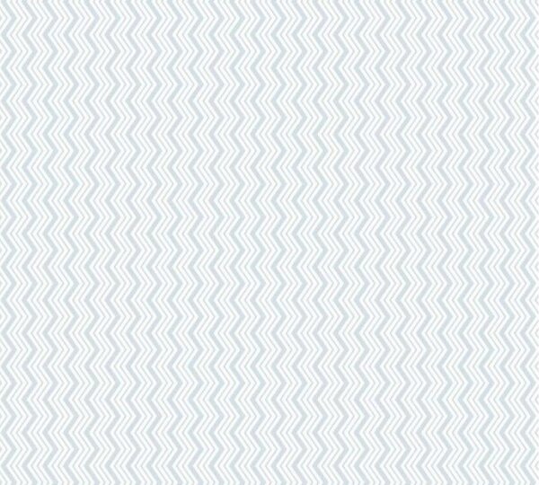 Vliesová tapeta na zeď Esprit 13 35818-1 | 0,53 x 10,05 m | bílá, metalická, modrá | A.S. Création