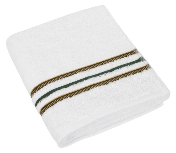 BELLATEX Froté ručníky a osušky Zelené kolekce bílá Osuška 15/01 - 70x140 cm