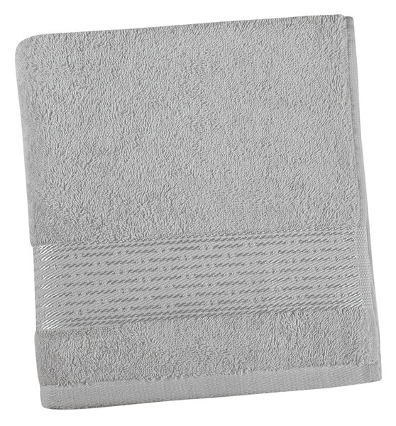 Bellatex Froté ručník kolekce Proužek světle šedý 50x100 cm