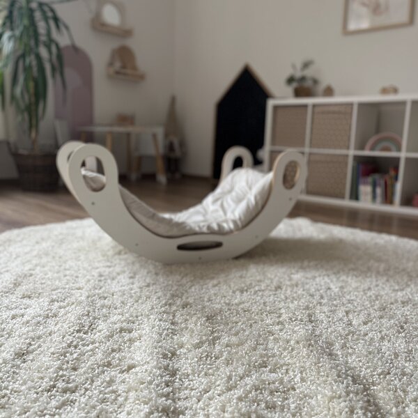 Ayyildiz, Kusový koberec Life Shaggy 1500 cream kruh, 80x80 (průměr) kruh, bílá, ložnice