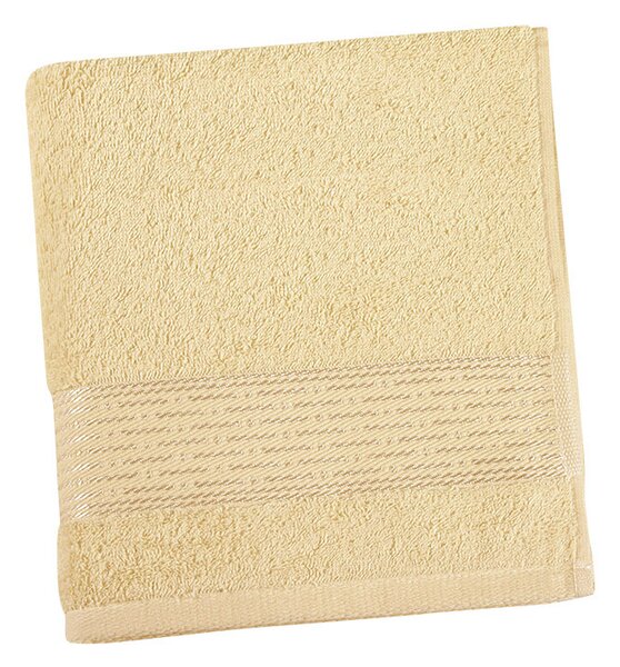 Bellatex Froté ručník kolekce Proužek světle žlutý 50x100 cm