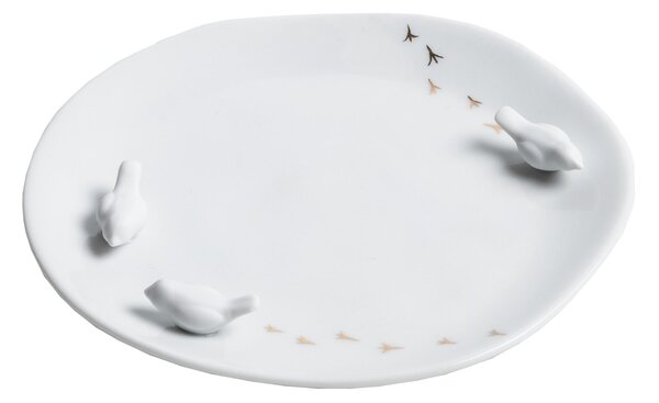 Porcelánový talířek Bo Birds 13,5 cm