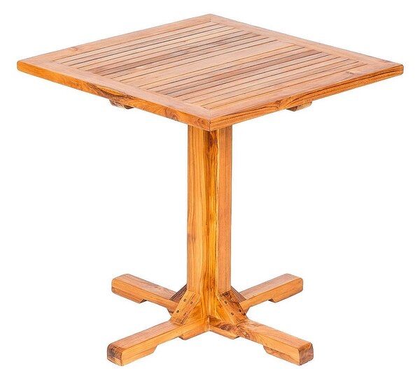 Teakový stůl DANTE 70 - 160 × 70 - 90 cm 70 × 70 cm | čtverec | 4 nohy