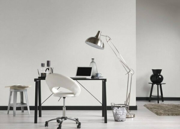 A.S. Création | Vliesová tapeta na zeď Neue Bude 36168-8 | 0,53 x 10,05 m | bílá, šedá