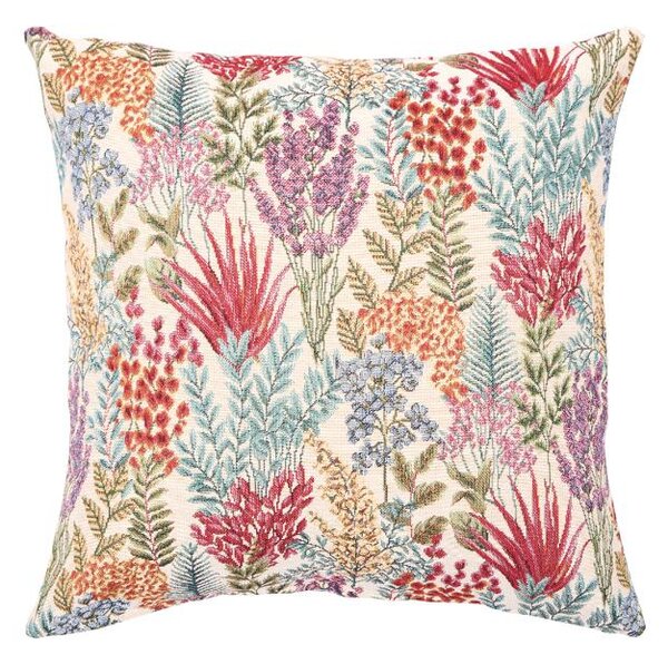 Povlak SOFA botanika pastelová 45 x 45 cm