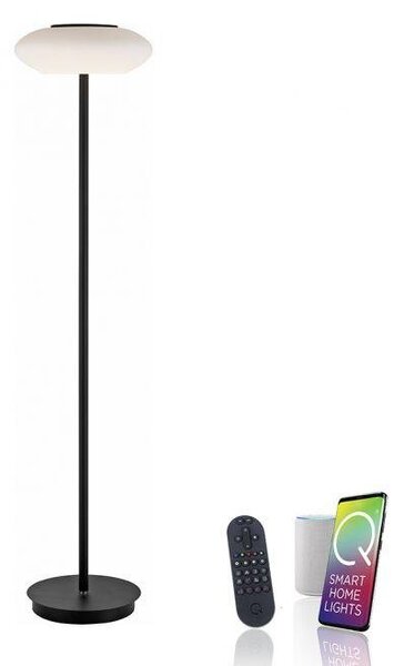 Paul Neuhaus Stojací LED lampa Q-ETIENNE 27,5W, v. 152 cm, Smart Home, CCT 2700-5000K Barva: Černá