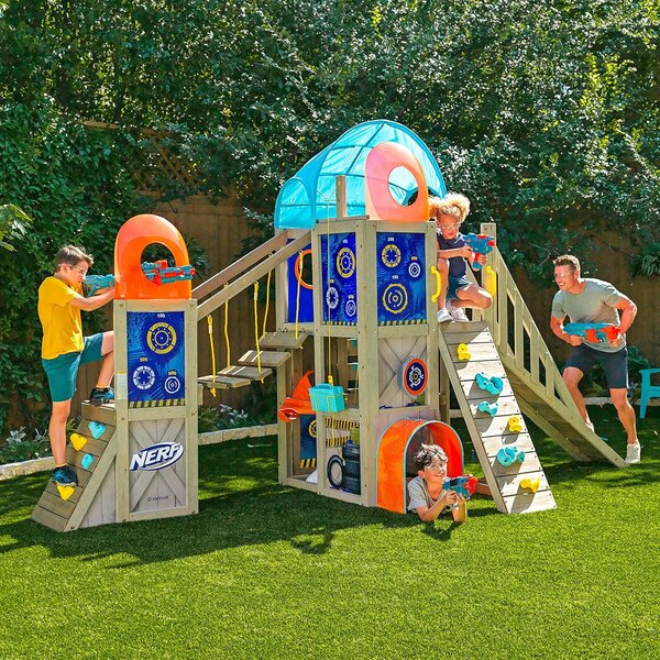 Dětské hřiště na zahradu NERF BATTLE FORT 4,45x1,84 m
