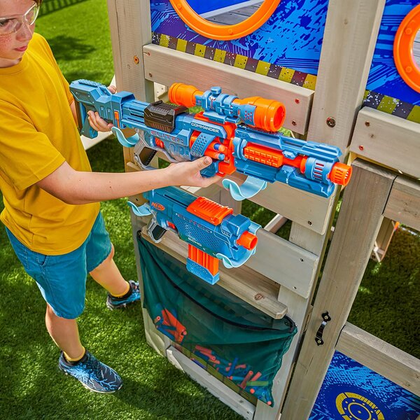 Dětské hřiště na zahradu NERF BATTLE FORT 4,45x1,84 m