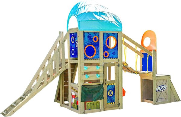 Dětské hřiště na zahradu NERF BATTLE FORT 4,45x1,84 m