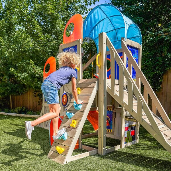 Dětské hřiště na zahradu NERF BATTLE FORT 4,45x1,84 m