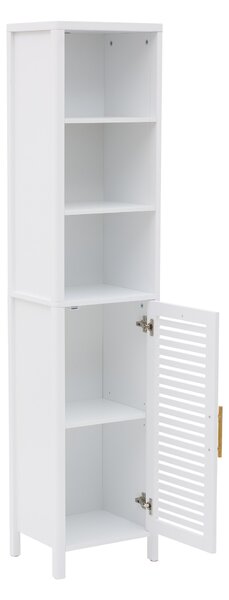 Sloupek OREA, 36 x 30 x 160 cm - bílý
