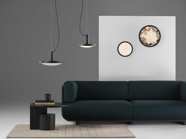 Brokis Luxusní nástěnné svítidlo Convex big, PC1357 Barva skla: triplex opál BROKISGLASS (CGC2676), LED zdroj: DIM, 24V, LED, 75W, 2700K, 9983lm, RA90+ (LEDS3017), Povrchová úprava skla: lesklý povrch (lícová strana) (CGSU2736)