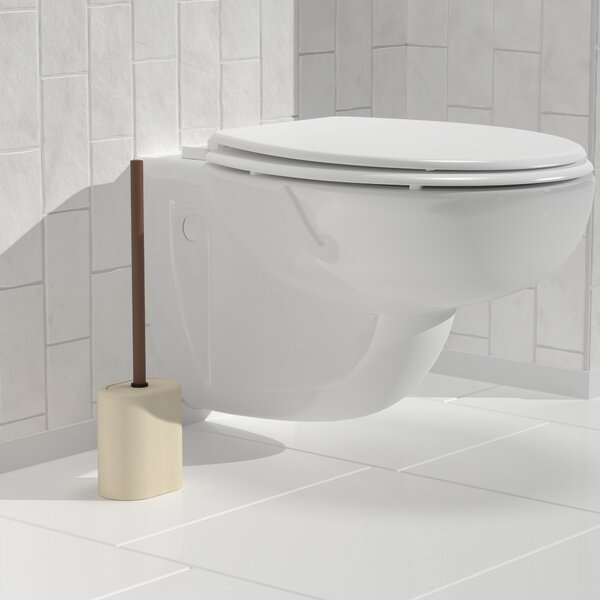 WC štětka ARGILEO volně stojící, 12 x 7,6 x 39 cm - béžový