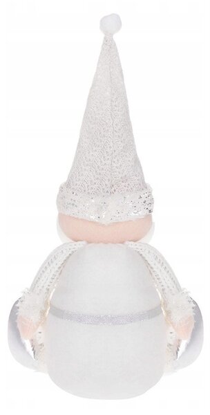 Vánoční Santa Claus 43 cm, bílý