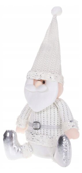 Vánoční Santa Claus 43 cm, bílý