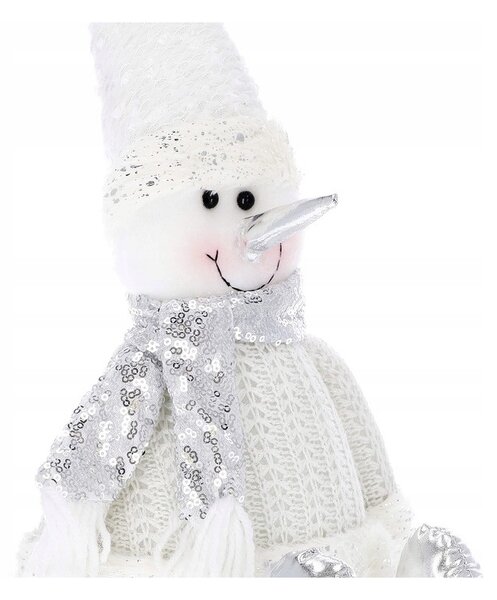 Vánoční Sněhulák 43 cm, bílý
