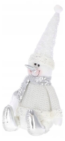 Vánoční Sněhulák 43 cm, bílý