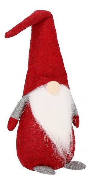 Skřítek GNOM s červenou čepicí 44 cm