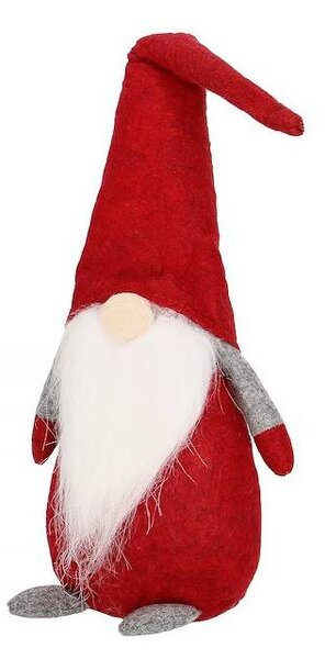 Skřítek GNOM s červenou čepicí 44 cm
