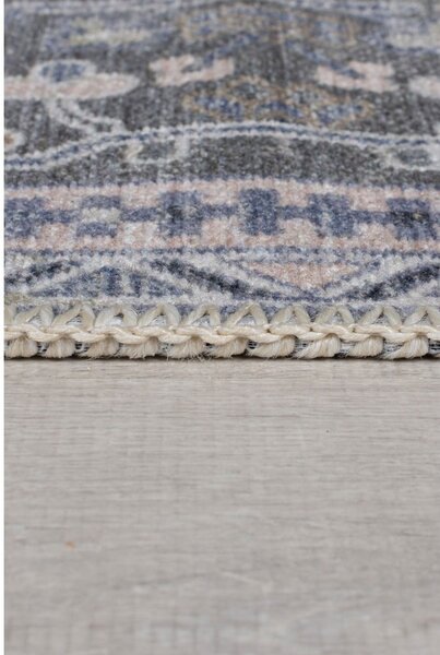 Zelený pratelný koberec s příměsí recyklovaných vláken 80x150 cm Windsor – Flair Rugs